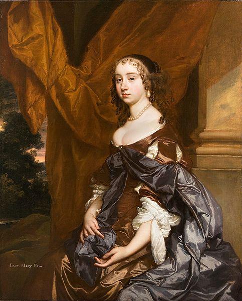 Sir Peter Lely Lady Mary Fane oil painting image